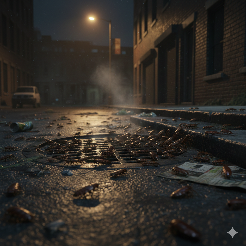 Controle de Baratas e Insetos